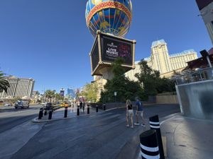 Las Vegas location photograph used as the depth reference